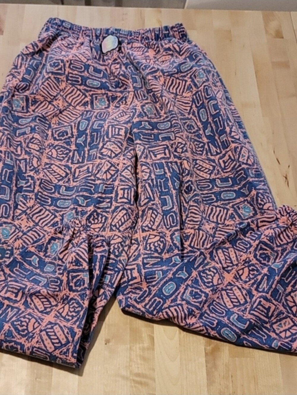 Australian Sportswear Surf Boyz Vintage Parachute Jogger Pants Size Small/Medium
